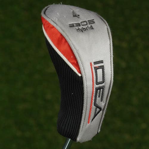 ADAMS IDEA A3OS 4 HYBRID HEADCOVER 4H SILVER / BLACK / RED ~ LOOK!!