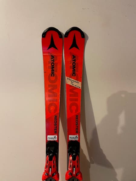 Men's 2023 Racing 157 cm Atomic Redster FIS SL Skis With Bindings