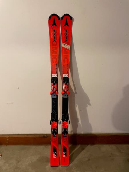 Men's 2023 Racing 157 cm Atomic Redster FIS SL Skis With Bindings