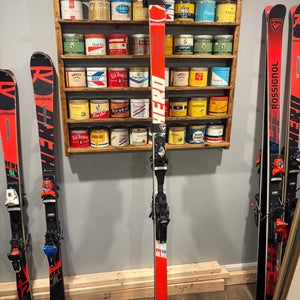 Men's Rossignol 212 cm Racing Hero FIS SG Skis With Bindings Max Din 18 (Used)