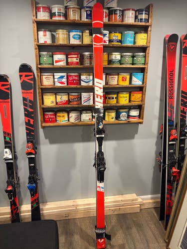 Men's Rossignol 212 cm Racing Hero FIS SG Skis With Bindings Max Din 18 (Used)