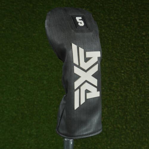 PXG 5 FAIRWAY WOOD 5 PARSONS XTREME GOLF HEADCOVER GRAY / WHITE ~ LOOK!!