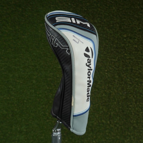 TAYLORMADE SIM FAIRWAY WOOD HEADCOVER BLACK / GRAY / WHITE ~ LOOK!!