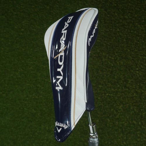 CALLAWAY PARADYM FAIRWAY WOOD HEADCOVER NAVY / WHITE CHANGEABLE #'S ~ LOOK!!