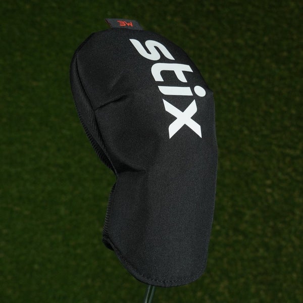 STIX 3 FAIRWAY WOOD 3W HEADCOVER BLACK ~ LOOK!!
