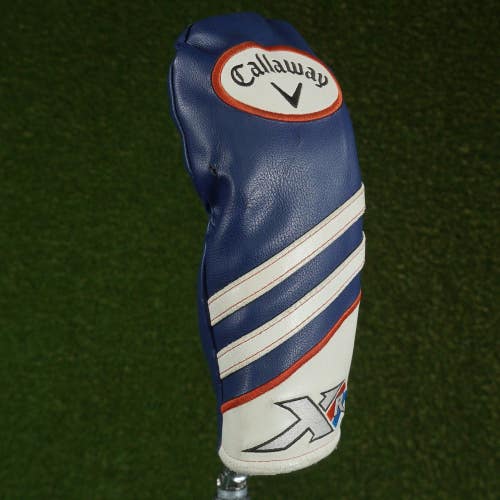 CALLAWAY XR FAIRWAY WOOD HEADCOVER BLUE / WHITE / RED CHANGEABLE #'S ~ LOOK!!