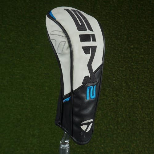 TAYLORMADE SIM 2 FAIRWAY WOOD HEADCOVER BLACK / WHITE / BLUE ~ LOOK!!