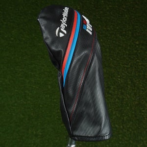 TAYLORMADE M4 FAIRWAY WOOD HEADCOVER BLACK CHANGEABLE #'S ~ LOOK!!