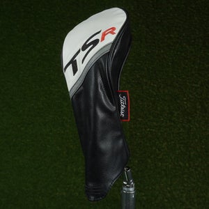 TITLEIST TSR FAIRWAY WOOD HEADCOVER BLACK / WHITE / RED CHNAGEABLE #'S ~ LOOK!!
