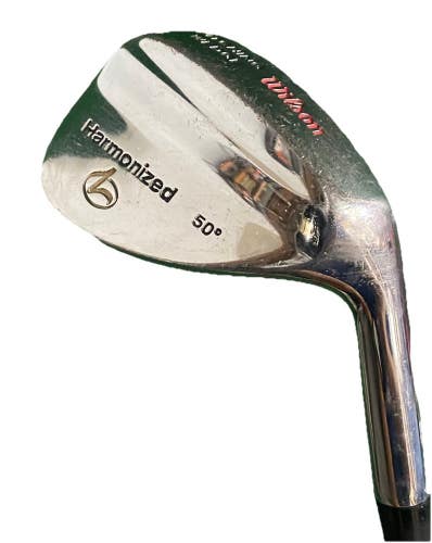 Wilson Harmonized Pitching Wedge 50*08 RH Stiff Steel 35 Inches New Midsize Grip