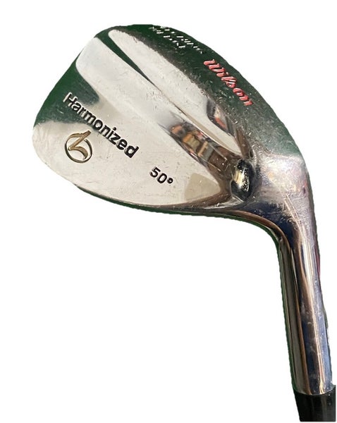 Wilson Harmonized Pitching Wedge 50*08 RH Stiff Steel 35 Inches New Midsize Grip