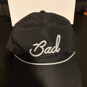 Black Adult Unisex One Size Fits All Hat (New)