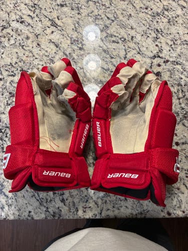 Bauer Vapor Pro Team Gloves 14" (Used)