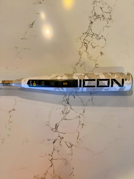 PRICED TO SELL - 2025 Rawlings Icon USSSA Certified Bat (-8) 22 oz 30" (Used)