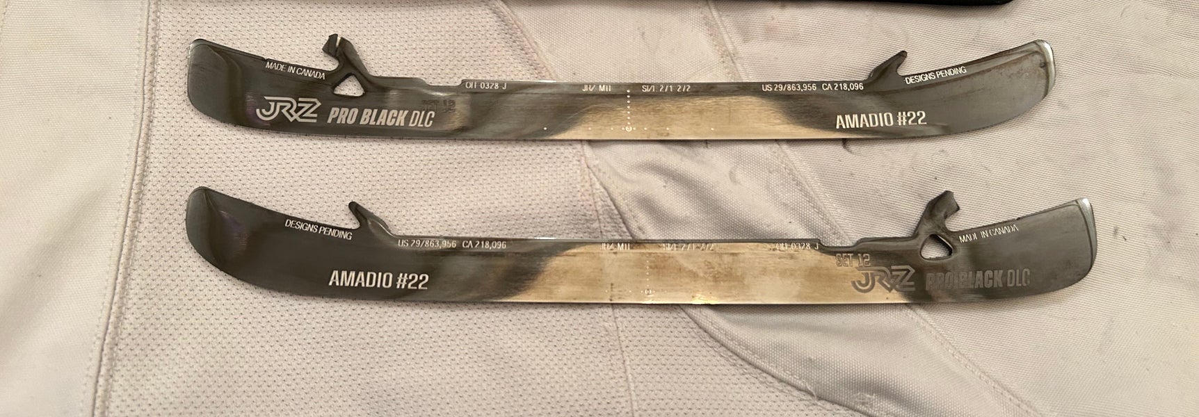 JRZ PRO BLACK DLC BLACKSTEEL - For Bauer Lightspeed edge Holders - 272 mm - used