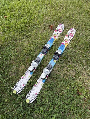 Fischer scarlet 111 cm All Mountain Skis With Bindings