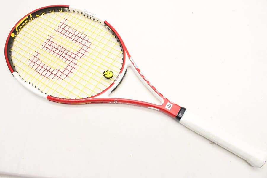 MINT* WILSON NCODE N SIX ONE 95 (16X18) TENNIS RACQUET (4 3/8