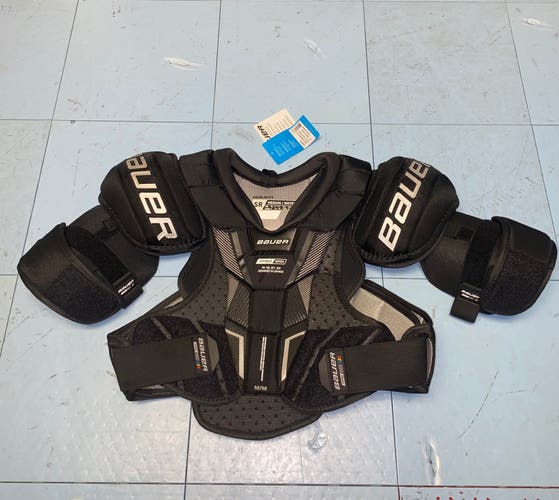 New Bauer Pro Series Shoulder Pads Senior Medium RARE