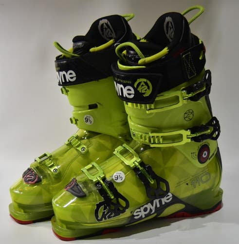 K2 SPYNE 110 SKI BOOTS MEN SIZE 9.5/27.5