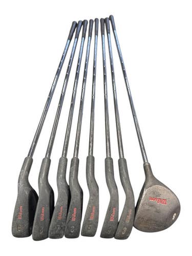 Wilson Used Right Handed Men's Regular Flex 12 Pieces Clubs (Full Set)