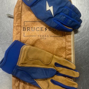 Used BB/SB Batting Gloves Navy Blue SM 11497-S000154615