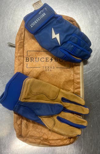 Used BB/SB Batting Gloves Navy Blue SM 11497-S000154615