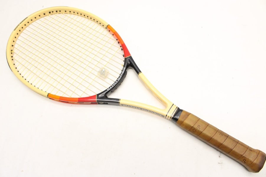 *USED* DUNLOP MAXPLY McENROE TENNIS RACQUET (4 1/2) FROM A COLLECTOR