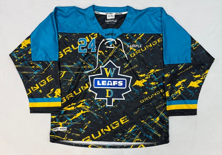 Sample WD Leafs Sublimated Hockey Jersey