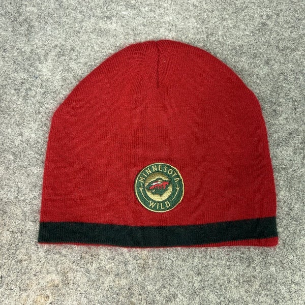 Minnesota Wild Hat Cap Knit Beanie Mens NHL Hockey Winter Sports Casual Logo