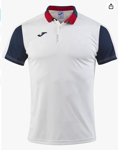 (New) Men's 'Quick Dry' Polo, Diamond Pattern Sports Shirt, Snub Collar