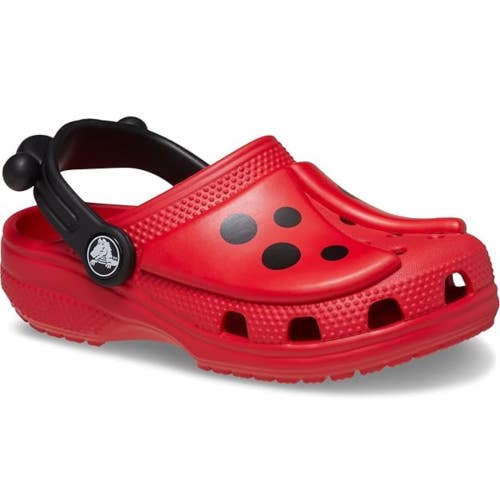Crocs Classic 210016-6WG Clog Toddler US 10 Red Slip-On Comfort Shoes GBO1600