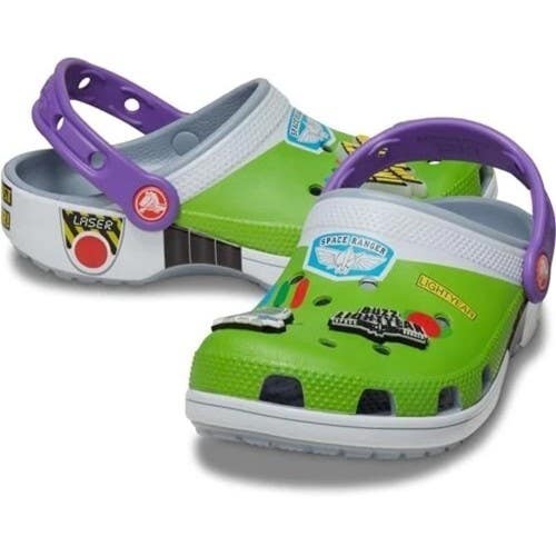 Crocs Toy Story Buzz Classic 209857-0ID Clog Toddler 4 Multi Casual Shoe GBO1597