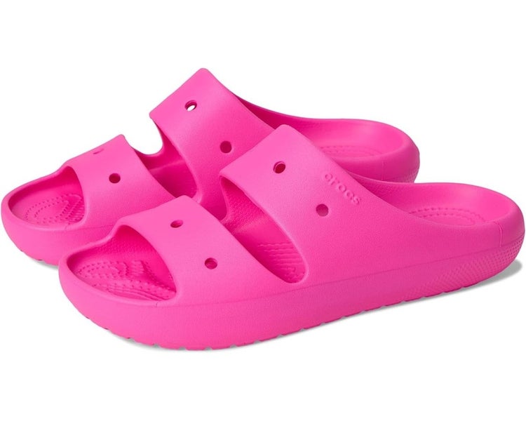 Crocs Classic 209421-6TW Sandals Kids US 6 Pink Crush Slip-On Slide GBO1590