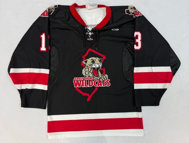 AthleticKnit Jersey Shore Wildcats Game Used Jersey (STAINS ON JERSEY)