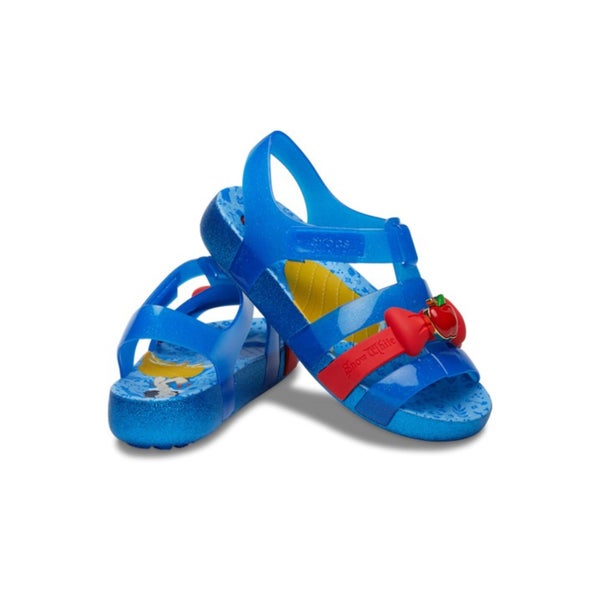 Crocs Snow White Isabella 209676-4JL Sandals Kids US 1 Blue Strappy GBO1621
