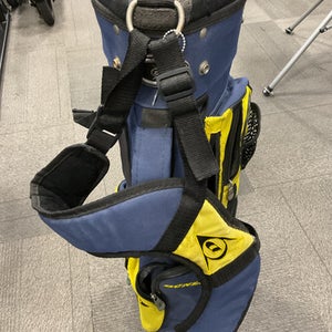 Used Dunlop JUNIOR STAND BAG Jr Stand Bag Navy Blue 11614-S000228230