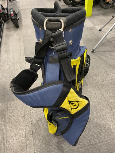 Used Dunlop JUNIOR STAND BAG Jr Stand Bag Navy Blue 11614-S000228230