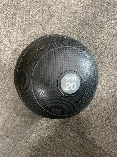 Used SPRI Slam Ball Black 20 lb 11614-S000228207