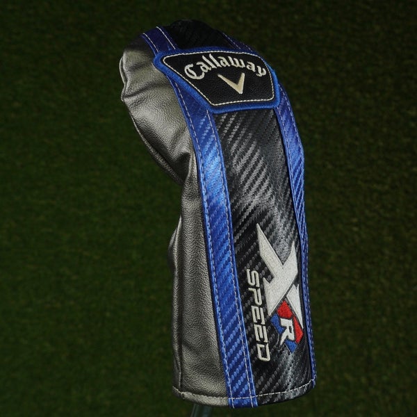 CALLAWAY XR SPEED FAIRWAY WOOD HEADCOVER GRAY / BLACK / BLUE ~ LOOK!!