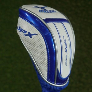 MIZUNO JPX 850 19 3 HYBRID 3H SOCK HEADCOVER WHITE / BLUE ~ LOOK!!