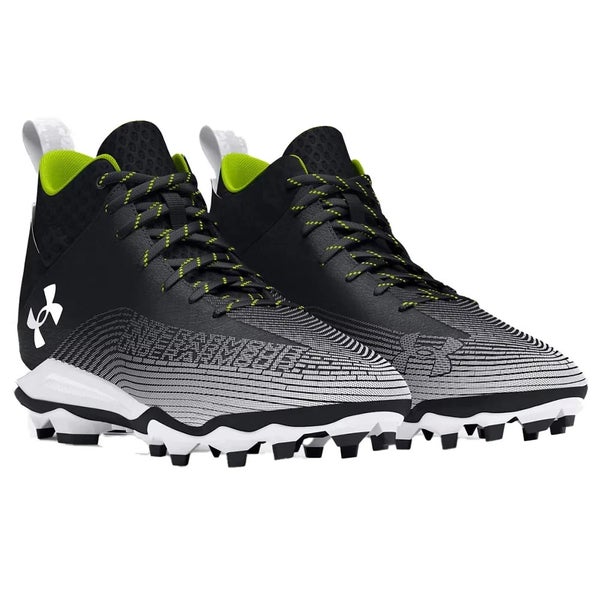 Under Armour Hammer 2.0 MC 3027306-001 Mens US 10 Black Football Cleats GBNC1592