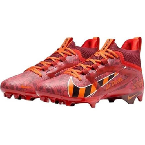 Nike Alpha Menace 4 Elite NRG FQ4046-600 Men's US 9 Red Football Cleats GBNC1533