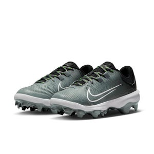 Nike Hyperdiamond 4 Pro MCS DC8990-001 Women's Gray Softball Cleats GBNC1522