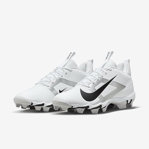 Nike Alpha Menace 4 Shark FN0028-100 Men's US 13 White Football Cleats GBNC1500