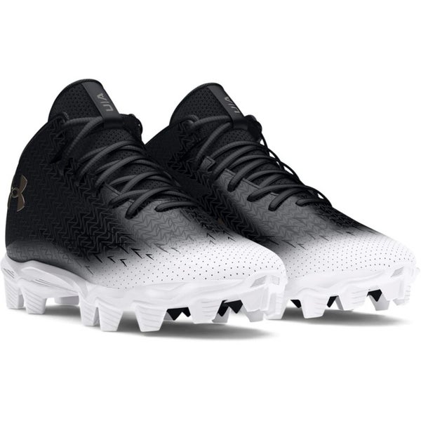Under Armour Spotlight Fran RM 4.0 3027293-001 Men Black Football Cleat GBNC1589