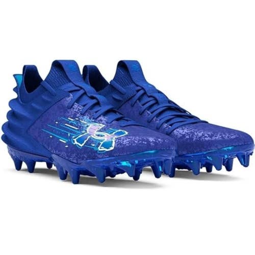 Under Armour Blur Smoke Suede 2.0 MC 3027978-400 Men's Football Cleats GBNC1584