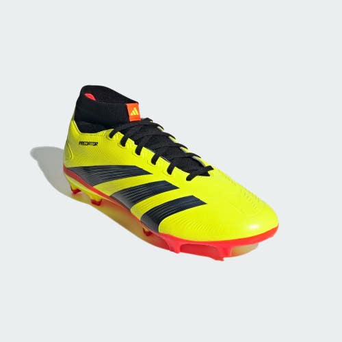 Adidas Predator 24 League IG7773 Men 6.5 Yellow Black FG Football Boots GBNC1613