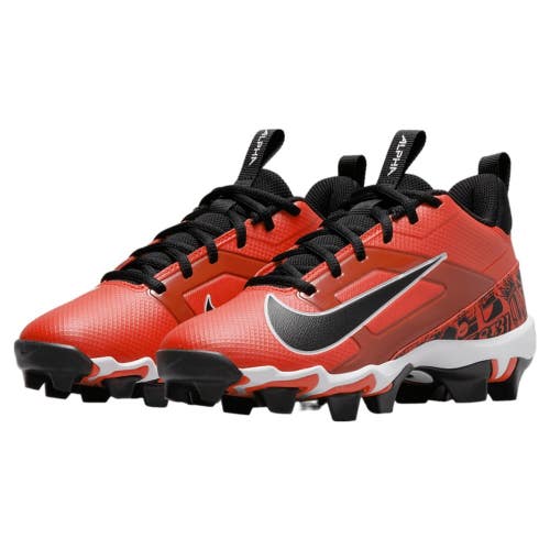 Nike Alpha Menace 4 Shark NRG FQ4018-600 Boys US 5 Red Football Cleats GBNC1563