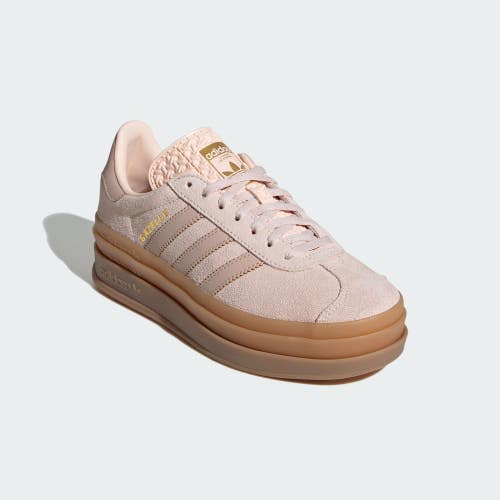 Adidas Gazelle Bold JQ1296 Sneakers Kids 7 Wonder Quartz Platform Shoes DWA2670