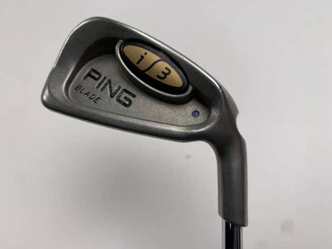 Ping i3 Blade Single 2 Iron Blue Dot 1* Up Cushin JZ Regular Steel Mens RH
